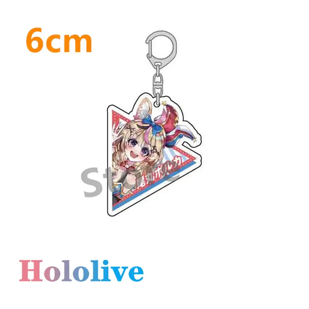 Anime Hololive Vtuber Inugami Korone Houshou Marine Nakiri Ayame Uruha Pendant Acrylic Móc Treo Đeo Thoại, Standee, Móc Khoá In Theo Yêu Cầu, Chất Liệu Mica Dày 4mm, Kích Thước 5.5 Cm, Có In Test Mẫu