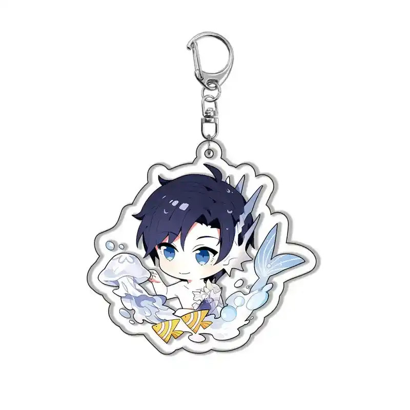 Anime Hot Game Lovebrush Chroniclesayn Alkaid Rorschach Clarence Acrylic Keychain Kawaii Móc Treo Đeo Thoại, Standee, Móc Khoá In Theo Yêu Cầu, Chất Liệu Mica Dày 4mm, Kích Thước 5.5 Cm, Có In Test Mẫu