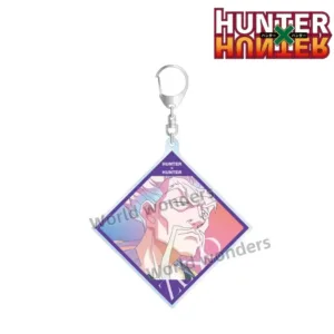 Anime Hunter×hunter Acrylic Keychain Model Figure Cosplay Plate Holder Topper Birthday Móc Treo Đeo Thoại, Standee, Móc Khoá In Theo Yêu Cầu, Chất Liệu Mica Dày 4mm, Kích Thước 5.5 Cm, Có In Test Mẫu