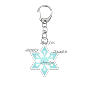 Anime Hydro Anemo Pyro Girly Heart Acrylic Keychain Decoration Homemade Peripheral Cute Móc Treo Đeo Thoại, Standee, Móc Khoá In Theo Yêu Cầu, Chất Liệu Mica Dày 4mm, Kích Thước 5.5 Cm, Có In Test Mẫu