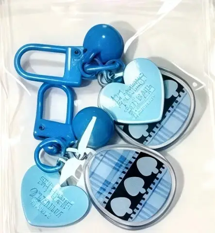 Anime Kawaii Shugo Chara Egg Acrylic Keychain Decor Cartoon Hinamori Amu Tsukiyomi Ikuto Yoru Móc Treo Đeo Thoại, Standee, Móc Khoá In Theo Yêu Cầu, Chất Liệu Mica Dày 4mm, Kích Thước 5.5 Cm, Có In Test Mẫu