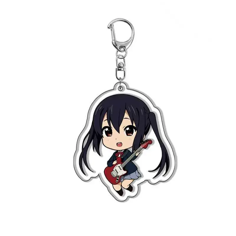 Anime K-on! Kawaii Cartoon Tainaka Ritsu Character Acrylic Keychain Cute Students Key Ring Móc Treo Đeo Thoại, Standee, Móc Khoá In Theo Yêu Cầu, Chất Liệu Mica Dày 4mm, Kích Thước 5.5 Cm, Có In Test Mẫu