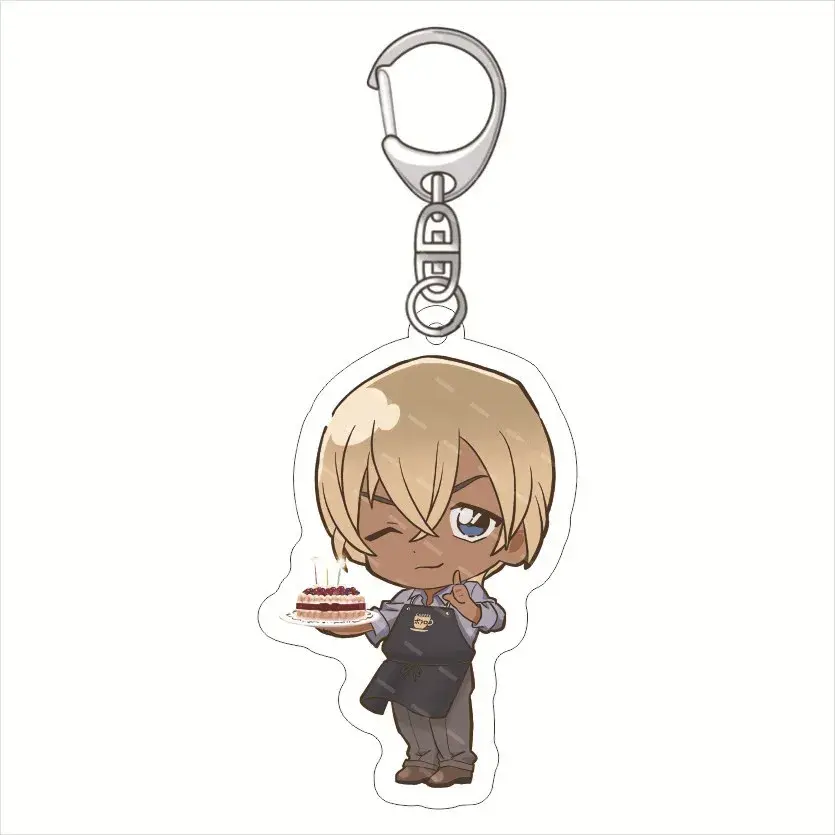 Anime Kuroba Kaito Detective Conan Acrylic Keychain Fashion Bag Ornaments Keyring Girl Móc Treo Đeo Thoại, Standee, Móc Khoá In Theo Yêu Cầu, Chất Liệu Mica Dày 4mm, Kích Thước 5.5 Cm, Có In Test Mẫu