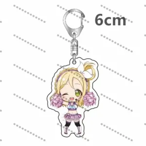 Anime Love Live Acrylic Keychain The Cheerleading Series Q-version Keychain Pendant Gift Gift Móc Treo Đeo Thoại, Standee, Móc Khoá In Theo Yêu Cầu, Chất Liệu Mica Dày 4mm, Kích Thước 5.5 Cm, Có In Test Mẫu Anime Love Live Acrylic Keychain The Cheerleading Series Q-version Keychain Pendant Gift Gift Móc Treo Đeo Thoại, Standee, Móc Khoá In Theo Yêu Cầu, Chất Liệu Mica Dày 4mm, Kích Thước 5.5 Cm, Có In Test Mẫu