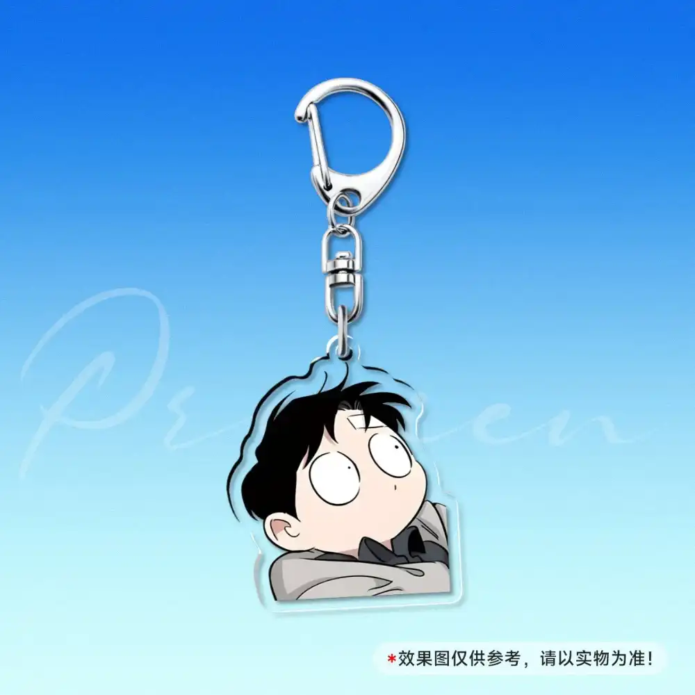Anime Manwha Acrylic Keychain Rose And Champagne Leewoon Figure Display Korean Bl Manga Goods Móc Treo Đeo Thoại, Standee, Móc Khoá In Theo Yêu Cầu, Chất Liệu Mica Dày 4mm, Kích Thước 5.5 Cm, Có In Test Mẫu