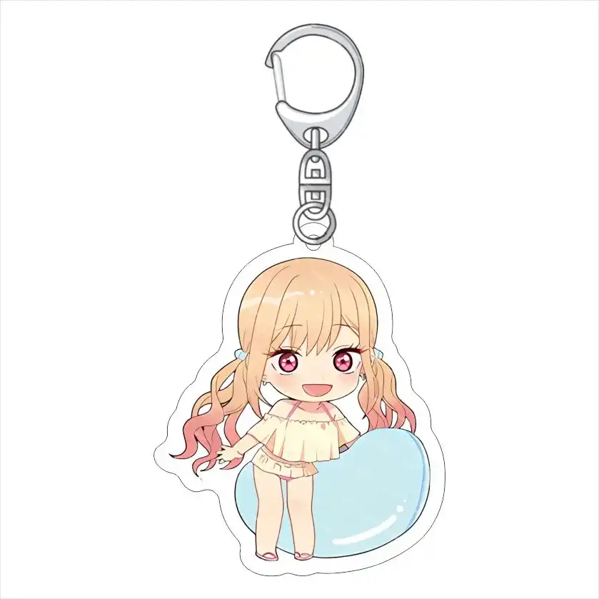 Anime My Dress-up Darling Lovely Acrylic Keychain Jewelry Friends Gift Bag Charms Keyring Móc Treo Đeo Thoại, Standee, Móc Khoá In Theo Yêu Cầu, Chất Liệu Mica Dày 4mm, Kích Thước 5.5 Cm, Có In Test Mẫu