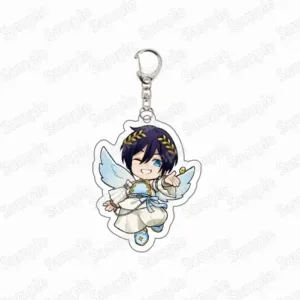 Anime Noragami Yato & Hiyori Angel Demon Ver. Acrylic Keychain, Figure Pendant Bag Charm, Móc Treo Đeo Thoại, Standee, Móc Khoá In Theo Yêu Cầu, Chất Liệu Mica Dày 4mm, Kích Thước 5.5 Cm, Có In Test Mẫu