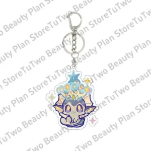 Anime Pocket Eevee Ptcg Cartoon Acrylic Keychain Kawaii Vaporeon Jolteon Flareon Sylveon Móc Treo Đeo Thoại, Standee, Móc Khoá In Theo Yêu Cầu, Chất Liệu Mica Dày 4mm, Kích Thước 5.5 Cm, Có In Test Mẫu