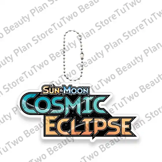 Anime Pocket Monster Creative Acrylic Keychain Charm Sun And Moon Cartoon Figure Game Logo Móc Treo Đeo Thoại, Standee, Móc Khoá In Theo Yêu Cầu, Chất Liệu Mica Dày 4mm, Kích Thước 5.5 Cm, Có In Test Mẫu