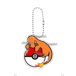 Anime Pocket Monsters Charmander Bulbasaur Squirtle Cartoon Acrylic Keychain Pendant Backpack Móc Treo Đeo Thoại, Standee, Móc Khoá In Theo Yêu Cầu, Chất Liệu Mica Dày 4mm, Kích Thước 5.5 Cm, Có In Test Mẫu