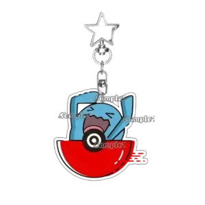Anime Pocket Monsters Charmander Bulbasaur Squirtle Cartoon Acrylic Keychain Pendant Backpack Móc Treo Đeo Thoại, Standee, Móc Khoá In Theo Yêu Cầu, Chất Liệu Mica Dày 4mm, Kích Thước 5.5 Cm, Có In Test Mẫu