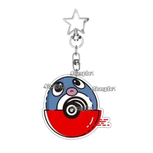 Anime Pocket Monsters Charmander Bulbasaur Squirtle Cartoon Acrylic Keychain Pendant Backpack Móc Treo Đeo Thoại, Standee, Móc Khoá In Theo Yêu Cầu, Chất Liệu Mica Dày 4mm, Kích Thước 5.5 Cm, Có In Test Mẫu