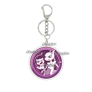 Anime Pocket Monsters Mewtwo Lugia Kyogre Acrylic Keychain Cartoon Backpack Pendant Móc Treo Đeo Thoại, Standee, Móc Khoá In Theo Yêu Cầu, Chất Liệu Mica Dày 4mm, Kích Thước 5.5 Cm, Có In Test Mẫu