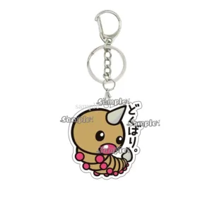 Anime Pocket Monsters Pidgey Pidgeotto Beedrill Cartoon Transparent Acrylic Keychain Móc Treo Đeo Thoại, Standee, Móc Khoá In Theo Yêu Cầu, Chất Liệu Mica Dày 4mm, Kích Thước 5.5 Cm, Có In Test Mẫu
