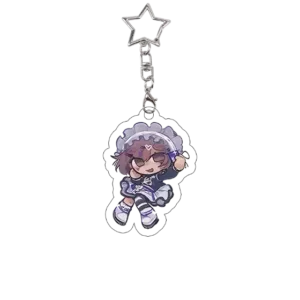 Anime Project Sekai Acrylic Keychain Pjsk Asahina Azusawa Cosplay Props Pendant Keyring Móc Treo Đeo Thoại, Standee, Móc Khoá In Theo Yêu Cầu, Chất Liệu Mica Dày 4mm, Kích Thước 5.5 Cm, Có In Test Mẫu