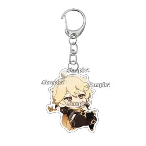 Anime Raiden Shogun Barbara Aether Lumine Nahida Venti Cartoon Cute Acrylic Double Sided Móc Treo Đeo Thoại, Standee, Móc Khoá In Theo Yêu Cầu, Chất Liệu Mica Dày 4mm, Kích Thước 5.5 Cm, Có In Test Mẫu
