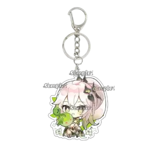 Anime Raiden Shogun Barbara Aether Lumine Nahida Venti Cartoon Cute Acrylic Double Sided Móc Treo Đeo Thoại, Standee, Móc Khoá In Theo Yêu Cầu, Chất Liệu Mica Dày 4mm, Kích Thước 5.5 Cm, Có In Test Mẫu