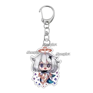 Anime Raiden Shogun Barbara Aether Lumine Nahida Venti Cartoon Cute Acrylic Double Sided Móc Treo Đeo Thoại, Standee, Móc Khoá In Theo Yêu Cầu, Chất Liệu Mica Dày 4mm, Kích Thước 5.5 Cm, Có In Test Mẫu