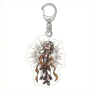 Anime Record Of Ragnarok Acrylic Keychain Jack The Ripper Sakyamuni Poseidon Adam Sasaki Móc Treo Đeo Thoại, Standee, Móc Khoá In Theo Yêu Cầu, Chất Liệu Mica Dày 4mm, Kích Thước 5.5 Cm, Có In Test Mẫu