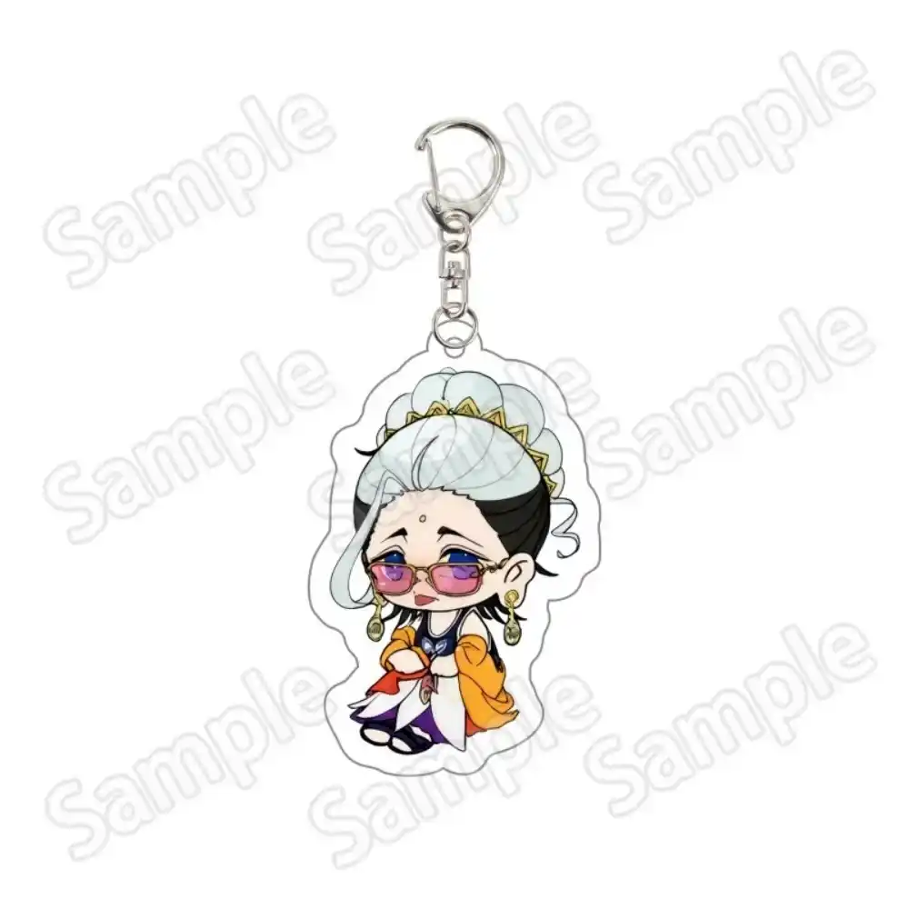 Anime Record Of Ragnarok Keychain Qin Shi Huang Beelzebub Jack The Ripper Poseidon Acrylic Móc Treo Đeo Thoại, Standee, Móc Khoá In Theo Yêu Cầu, Chất Liệu Mica Dày 4mm, Kích Thước 5.5 Cm, Có In Test Mẫu
