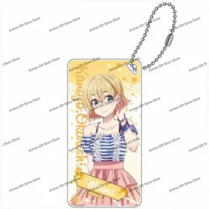 Anime Rent-a-girlfriend Acrylic Keychain Small Pendant Collecting Accessories Fan Gift Móc Treo Đeo Thoại, Standee, Móc Khoá In Theo Yêu Cầu, Chất Liệu Mica Dày 4mm, Kích Thước 5.5 Cm, Có In Test Mẫu