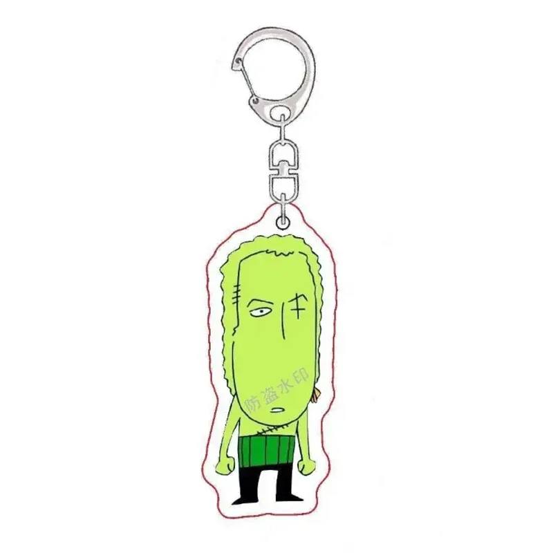 Anime Roronoa Zoro Vinsmoke Sanji Cosplay Keychain Abstract Funny Acrylic Pendant Keyring Key Móc Treo Đeo Thoại, Standee, Móc Khoá In Theo Yêu Cầu, Chất Liệu Mica Dày 4mm, Kích Thước 5.5 Cm, Có In Test Mẫu