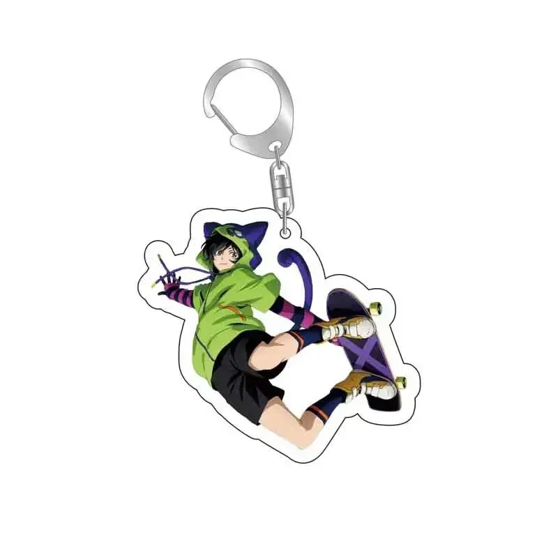 Anime Sk8 The Infinity Key Chains Reki Kyan Langa Hasegawa Cosplay Acrylic Double Sided Móc Treo Đeo Thoại, Standee, Móc Khoá In Theo Yêu Cầu, Chất Liệu Mica Dày 4mm, Kích Thước 5.5 Cm, Có In Test Mẫu
