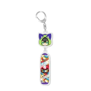 Anime Sk8 The Infinity Key Chains Reki Kyan Langa Hasegawa Cosplay Acrylic Double Sided Móc Treo Đeo Thoại, Standee, Móc Khoá In Theo Yêu Cầu, Chất Liệu Mica Dày 4mm, Kích Thước 5.5 Cm, Có In Test Mẫu