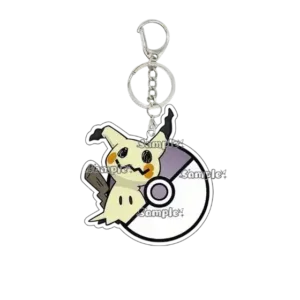 Anime Snorlax Charmander Squirtle Bulbasaur Pattern Acrylic Keychain Charm Creative Key Ring Móc Treo Đeo Thoại, Standee, Móc Khoá In Theo Yêu Cầu, Chất Liệu Mica Dày 4mm, Kích Thước 5.5 Cm, Có In Test Mẫu