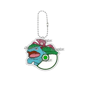 Anime Snorlax Charmander Squirtle Bulbasaur Pattern Acrylic Keychain Charm Creative Key Ring Móc Treo Đeo Thoại, Standee, Móc Khoá In Theo Yêu Cầu, Chất Liệu Mica Dày 4mm, Kích Thước 5.5 Cm, Có In Test Mẫu