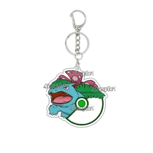 Anime Snorlax Charmander Squirtle Bulbasaur Pattern Acrylic Keychain Charm Creative Key Ring Móc Treo Đeo Thoại, Standee, Móc Khoá In Theo Yêu Cầu, Chất Liệu Mica Dày 4mm, Kích Thước 5.5 Cm, Có In Test Mẫu