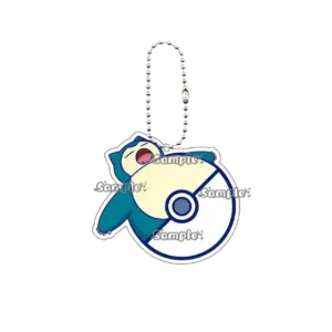 Anime Snorlax Charmander Squirtle Bulbasaur Pattern Acrylic Keychain Charm Creative Key Ring Móc Treo Đeo Thoại, Standee, Móc Khoá In Theo Yêu Cầu, Chất Liệu Mica Dày 4mm, Kích Thước 5.5 Cm, Có In Test Mẫu