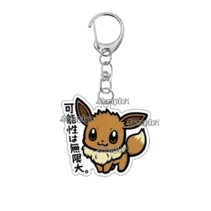 Anime Snorlax Eevee Gyarados Acrylic Keychain Cartoon Cute Pocket Monsters Peripheral Móc Treo Đeo Thoại, Standee, Móc Khoá In Theo Yêu Cầu, Chất Liệu Mica Dày 4mm, Kích Thước 5.5 Cm, Có In Test Mẫu