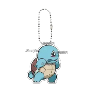 Anime Squirtle Pkm Kawaii Cute Acrylic Keychain Decorations Accessory Backpack Cartoon Móc Treo Đeo Thoại, Standee, Móc Khoá In Theo Yêu Cầu, Chất Liệu Mica Dày 4mm, Kích Thước 5.5 Cm, Có In Test Mẫu