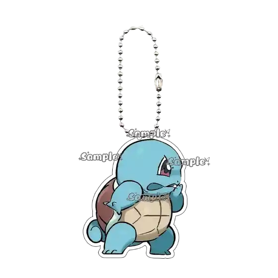 Anime Squirtle Pkm Kawaii Cute Acrylic Keychain Decorations Accessory Backpack Cartoon Móc Treo Đeo Thoại, Standee, Móc Khoá In Theo Yêu Cầu, Chất Liệu Mica Dày 4mm, Kích Thước 5.5 Cm, Có In Test Mẫu