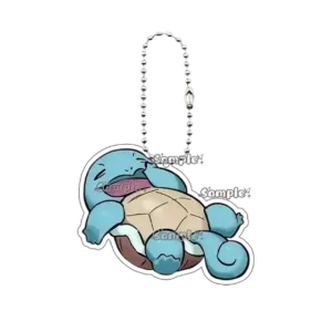 Anime Squirtle Pkm Kawaii Cute Acrylic Keychain Decorations Accessory Backpack Cartoon Móc Treo Đeo Thoại, Standee, Móc Khoá In Theo Yêu Cầu, Chất Liệu Mica Dày 4mm, Kích Thước 5.5 Cm, Có In Test Mẫu