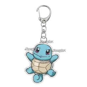 Anime Squirtle Pkm Kawaii Cute Acrylic Keychain Decorations Accessory Backpack Cartoon Móc Treo Đeo Thoại, Standee, Móc Khoá In Theo Yêu Cầu, Chất Liệu Mica Dày 4mm, Kích Thước 5.5 Cm, Có In Test Mẫu