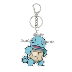 Anime Squirtle Pkm Kawaii Cute Acrylic Keychain Decorations Accessory Backpack Cartoon Móc Treo Đeo Thoại, Standee, Móc Khoá In Theo Yêu Cầu, Chất Liệu Mica Dày 4mm, Kích Thước 5.5 Cm, Có In Test Mẫu
