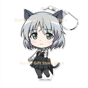Anime Strike Witches Acrylic Keychain Decorative Accessories Cartoon Pendant Fan Gift Móc Treo Đeo Thoại, Standee, Móc Khoá In Theo Yêu Cầu, Chất Liệu Mica Dày 4mm, Kích Thước 5.5 Cm, Có In Test Mẫu Anime Strike Witches Acrylic Keychain Decorative Accessories Cartoon Pendant Fan Gift Móc Treo Đeo Thoại, Standee, Móc Khoá In Theo Yêu Cầu, Chất Liệu Mica Dày 4mm, Kích Thước 5.5 Cm, Có In Test Mẫu