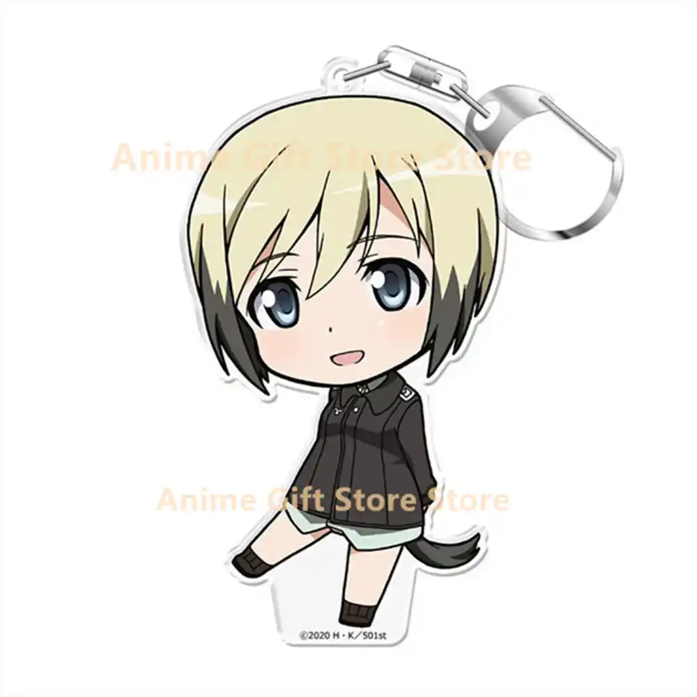anime-strike-witches-acrylic-keychain-de-var6-1789461630081-16 Anime Strike Witches Acrylic Keychain Decorative Accessories Cartoon Pendant Fan Gift Móc Treo Đeo Thoại, Standee, Móc Khoá In Theo Yêu Cầu, Chất Liệu Mica Dày 4mm, Kích Thước 5.5 Cm, Có In Test Mẫu