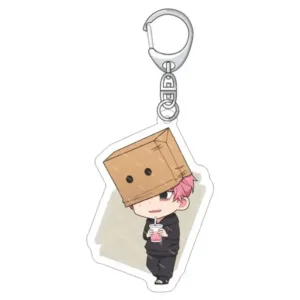 Anime Tamon's B-side Acrylic Keychain Model Cosplay Characters Ornament Accessories Good Móc Treo Đeo Thoại, Standee, Móc Khoá In Theo Yêu Cầu, Chất Liệu Mica Dày 4mm, Kích Thước 5.5 Cm, Có In Test Mẫu
