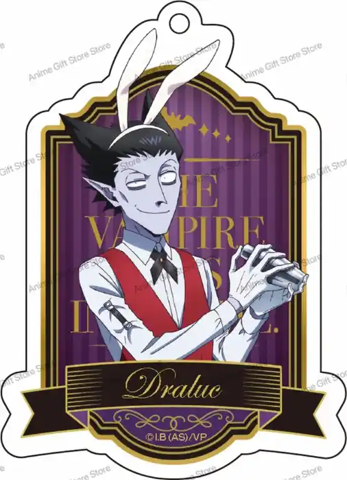 Anime The Vampire Dies In No Time Acrylic Keychain Collect Accessories Fan Gift Móc Treo Đeo Thoại, Standee, Móc Khoá In Theo Yêu Cầu, Chất Liệu Mica Dày 4mm, Kích Thước 5.5 Cm, Có In Test Mẫu