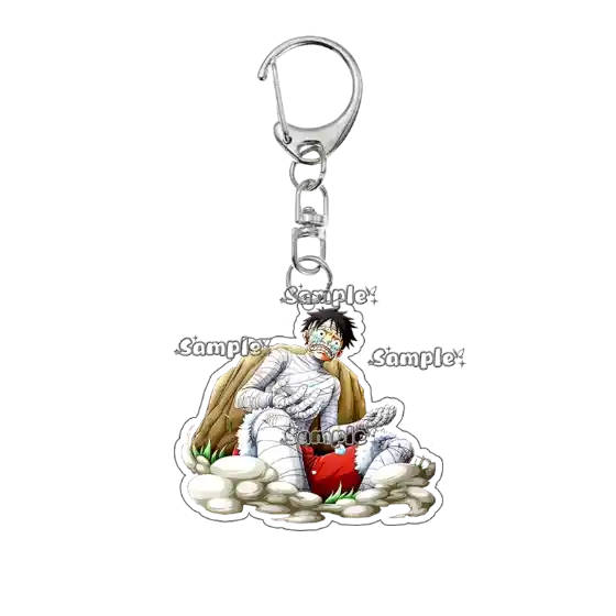 Anime Usopp Luffy Tony Tony Chopper Keychain Key Chain Acrylic Model Plate Jewelry Móc Treo Đeo Thoại, Standee, Móc Khoá In Theo Yêu Cầu, Chất Liệu Mica Dày 4mm, Kích Thước 5.5 Cm, Có In Test Mẫu