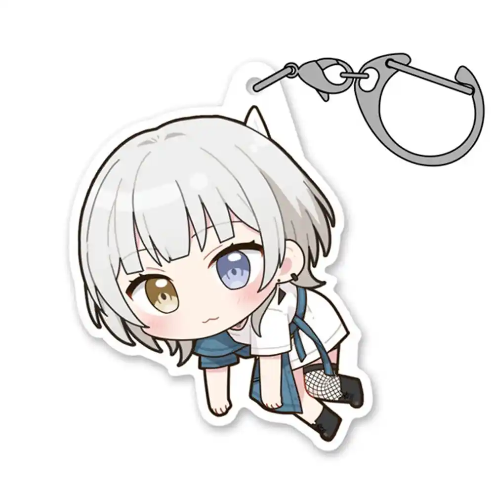 Bang Dream! It's Mygo!!!acrylic Keychain Accessaries Cartoon Funny Bag Pendant Cute Schoolbag Móc Treo Đeo Thoại, Standee, Móc Khoá In Theo Yêu Cầu, Chất Liệu Mica Dày 4mm, Kích Thước 5.5 Cm, Có In Test Mẫu