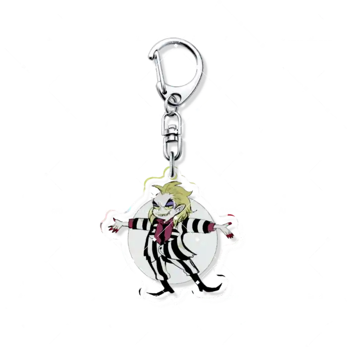 beetlejuice-character-acrylic-keyring-tr-var6-1789623382734-172 Beetlejuice Character Acrylic Keyring Triped Suit Keychain Movie Fan Gift Collectible Classic Móc Treo Đeo Thoại, Standee, Móc Khoá In Theo Yêu Cầu, Chất Liệu Mica Dày 4mm, Kích Thước 5.5 Cm, Có In Test Mẫu