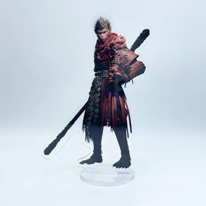Black Myth: Wu Kong Animation Game Peripheral Toy Acrylic Pendants Keychain Badges Anime Móc Treo Đeo Thoại, Standee, Móc Khoá In Theo Yêu Cầu, Chất Liệu Mica Dày 4mm, Kích Thước 5.5 Cm, Có In Test Mẫu
