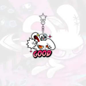 Bloody Bunny Acrylic Keychain Kawaii Short Films Anime Cartoon Figure Decor Bag Keyring Móc Treo Đeo Thoại, Standee, Móc Khoá In Theo Yêu Cầu, Chất Liệu Mica Dày 4mm, Kích Thước 5.5 Cm, Có In Test Mẫu Bloody Bunny Acrylic Keychain Kawaii Short Films Anime Cartoon Figure Decor Bag Keyring Móc Treo Đeo Thoại, Standee, Móc Khoá In Theo Yêu Cầu, Chất Liệu Mica Dày 4mm, Kích Thước 5.5 Cm, Có In Test Mẫu