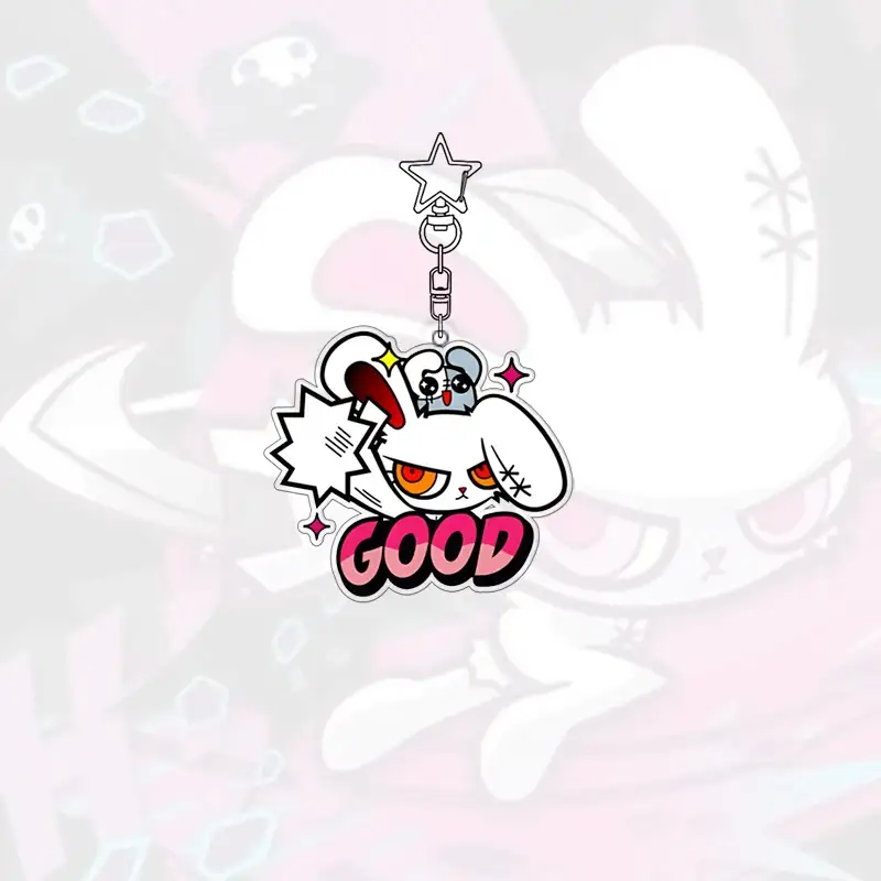 bloody-bunny-acrylic-keychain-kawaii-sho-var4-1789536137902-255 Bloody Bunny Acrylic Keychain Kawaii Short Films Anime Cartoon Figure Decor Bag Keyring Móc Treo Đeo Thoại, Standee, Móc Khoá In Theo Yêu Cầu, Chất Liệu Mica Dày 4mm, Kích Thước 5.5 Cm, Có In Test Mẫu