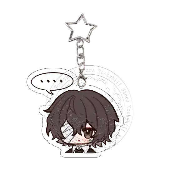 bungo-stray-dogs-acrylic-keychain-dazai-var2-1789636248882-950 Bungo Stray Dogs Acrylic Keychain Dazai Osamu Edogawa Rampo Nakajima Atsushi Kawaii Exquisite Móc Treo Đeo Thoại, Standee, Móc Khoá In Theo Yêu Cầu, Chất Liệu Mica Dày 4mm, Kích Thước 5.5 Cm, Có In Test Mẫu
