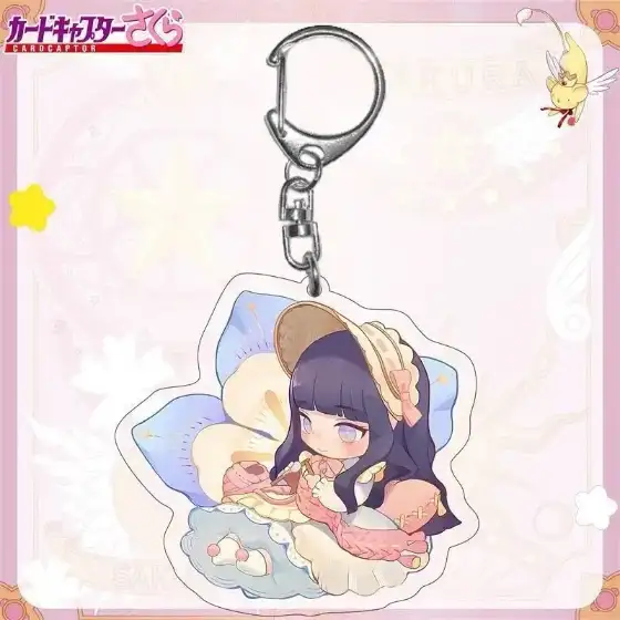 cardcaptor-sakura-keychain-cartoon-acryl-var3-1789527684974-370 Cardcaptor Sakura Keychain Cartoon Acrylic Double Sided Kawaii Pendants Tomoyo Hanging Móc Treo Đeo Thoại, Standee, Móc Khoá In Theo Yêu Cầu, Chất Liệu Mica Dày 4mm, Kích Thước 5.5 Cm, Có In Test Mẫu